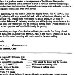 Announcements, 1998-01-22. ...