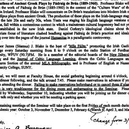 Announcements, 1997-09-01. ...