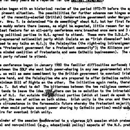 Minutes, 1980-03-15. Irish ...