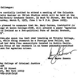Announcements, 1975-02-27. ...