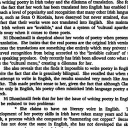 Minutes, 1991-10-18. Irish ...