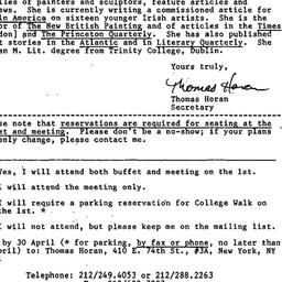 Announcements, 1992-04-14. ...