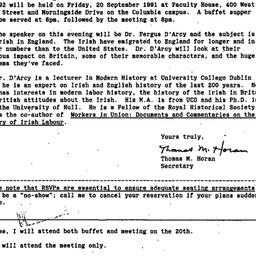 Announcements, 1992-08-31. ...