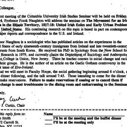 Announcements, 1997-03-10. ...