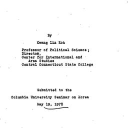 Speaker's paper, 1978-0...