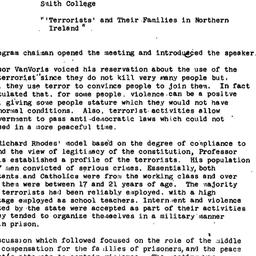Minutes, 1977-10-01. Irish ...