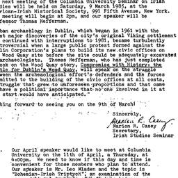 Announcements, 1985-02-17. ...