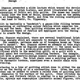 Minutes, 1984-12-08. Irish ...