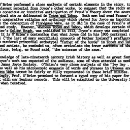 Minutes, 1984-11-08. Irish ...