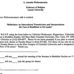Announcements, 1994-02-17. ...