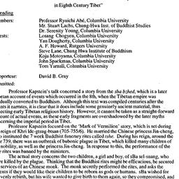 Minutes, 1996-03-07. Buddhi...