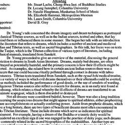 Minutes, 1996-09-28. Buddhi...
