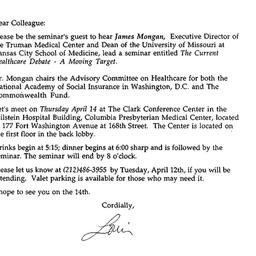 Announcements, 1994-04-14. ...