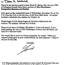 Announcements, 1997-11-12. ...