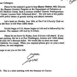 Announcements, 1997-06-16. ...