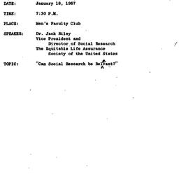 Minutes, 1967-01-18. Basic ...