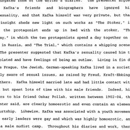 Minutes, 1994-02-03. Homose...