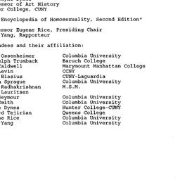Minutes, 1995-02-02. Homose...