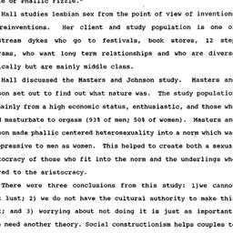 Minutes, 1993-05-06. Homose...
