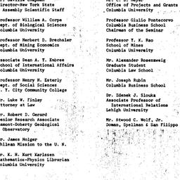 Announcements, 1973-02-01. ...