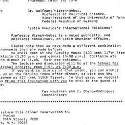 Announcements, 1976-03-18. ...