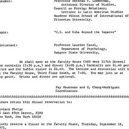 Announcements, 1975-09-18. ...