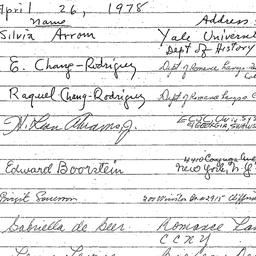 Minutes, 1979-04-26. Latin ...