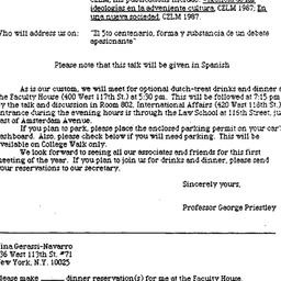 Announcements, 1990-10-04. ...