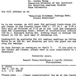 Announcements, 1984-04-05. ...
