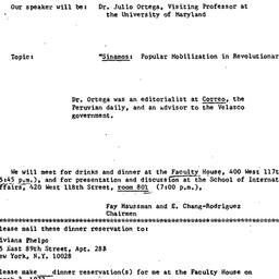Announcements, 1977-03-03. ...