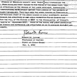 Speaker's paper, 1980-1...