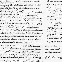 [Document, 1783 December 11]