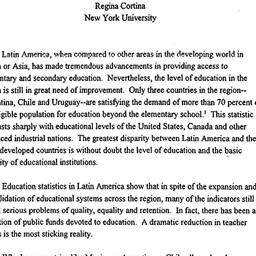 Speaker's paper, 1997-0...