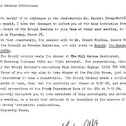 Announcements, 1996-03-28. ...
