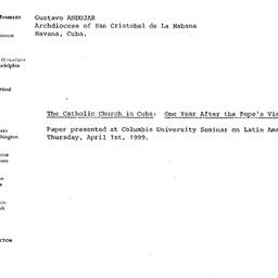 Speaker's paper, 1998-0...