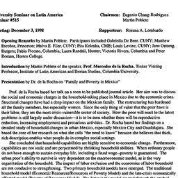 Minutes, 1997-12-03. Latin ...