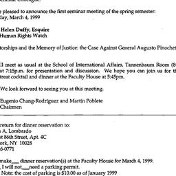 Announcements, 1998-03-04. ...