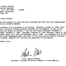 Correspondence, 1997-09-08....