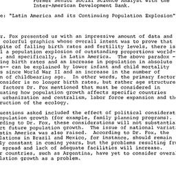 Minutes, 1987-11-05. Latin ...