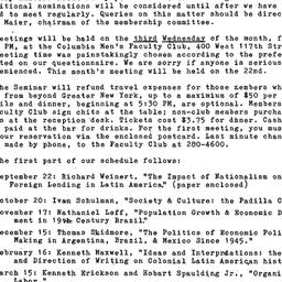 Announcements, 1971-09-03. ...