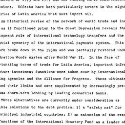 Speaker's paper, 1982-1...