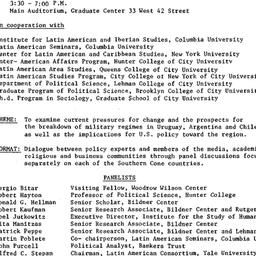 Speaker's paper, 1983-0...
