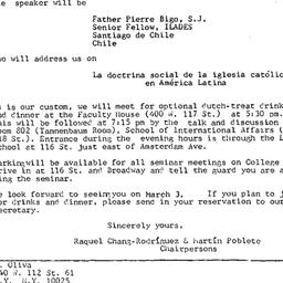 Announcements, 1983-03-03. ...