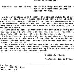 Announcements, 1992-05-07. ...