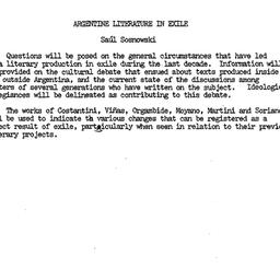 Speaker's paper, 1985-0...