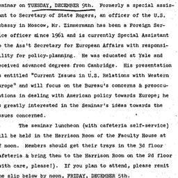 Announcements, 1975-12-09. ...