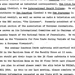 Announcements, 1976-05-04. ...
