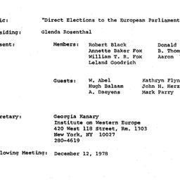 Minutes, 1978-11-28. The At...