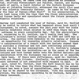 Minutes, 1974-04-23. The At...