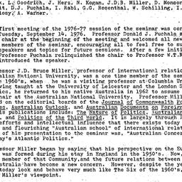 Minutes, 1976-09-14. The At...
